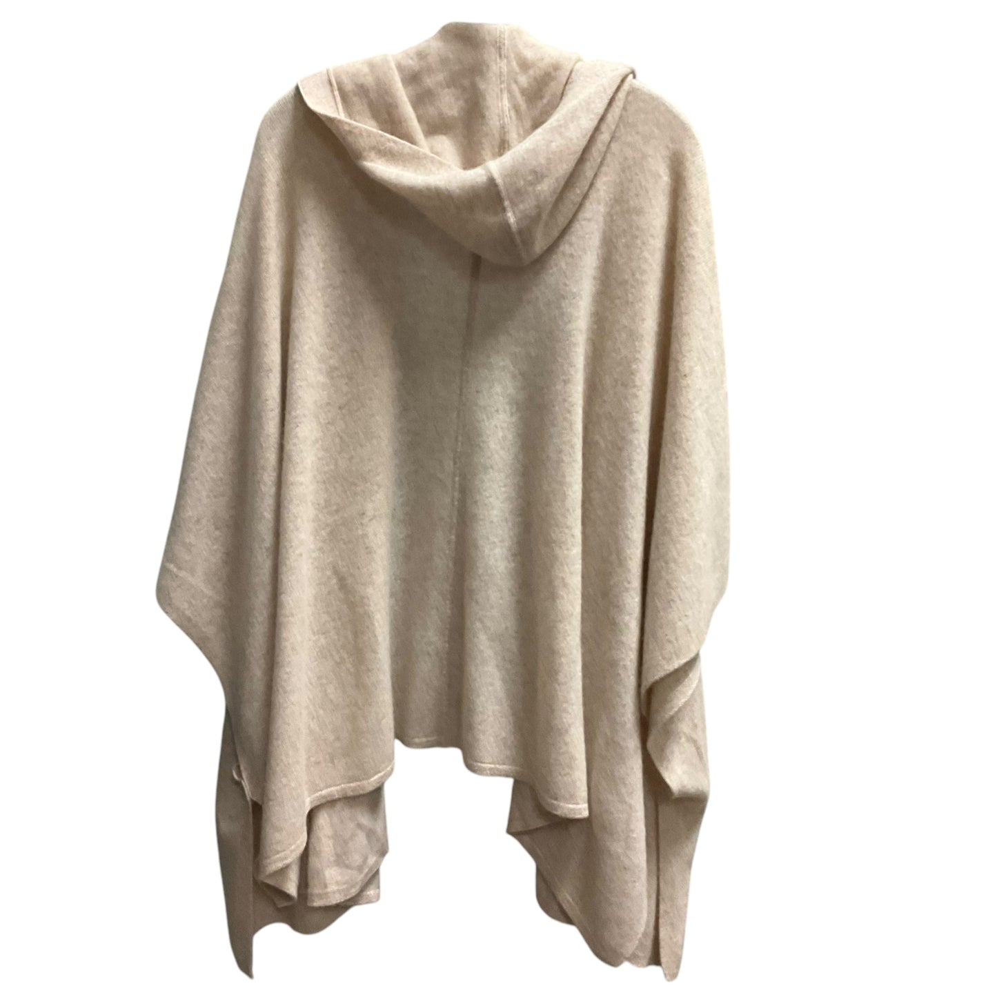 Poncho By Isaac Mizrahi Live Qvc In Tan, Size: 1x