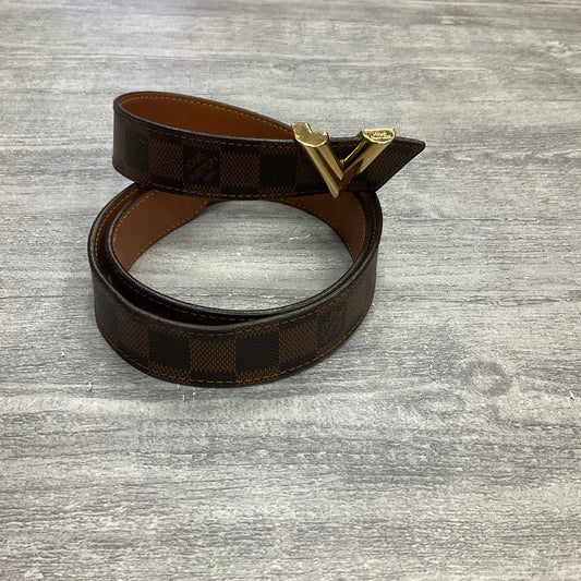 Belt Luxury Designer By Louis Vuitton, Size: Small