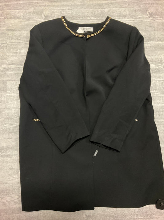 Blazer By Tahari By Arthur Levine In Black, Size: 20