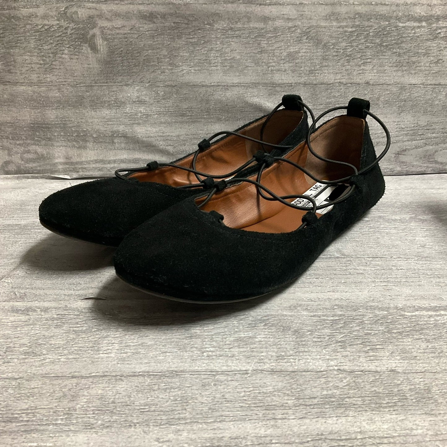 Shoes Flats By Lucky Brand In Black, Size: 8.5