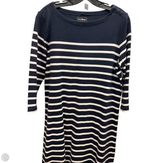 Dress Casual Short By L.l. Bean In Striped Pattern, Size: L