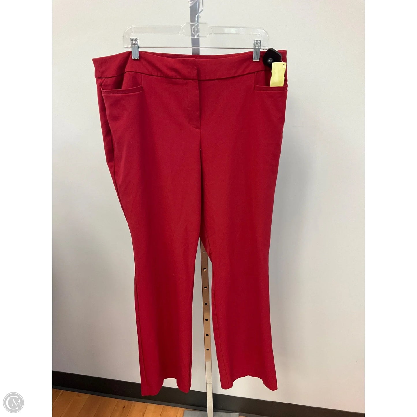 Pants Dress By New York And Co In Red, Size: 18
