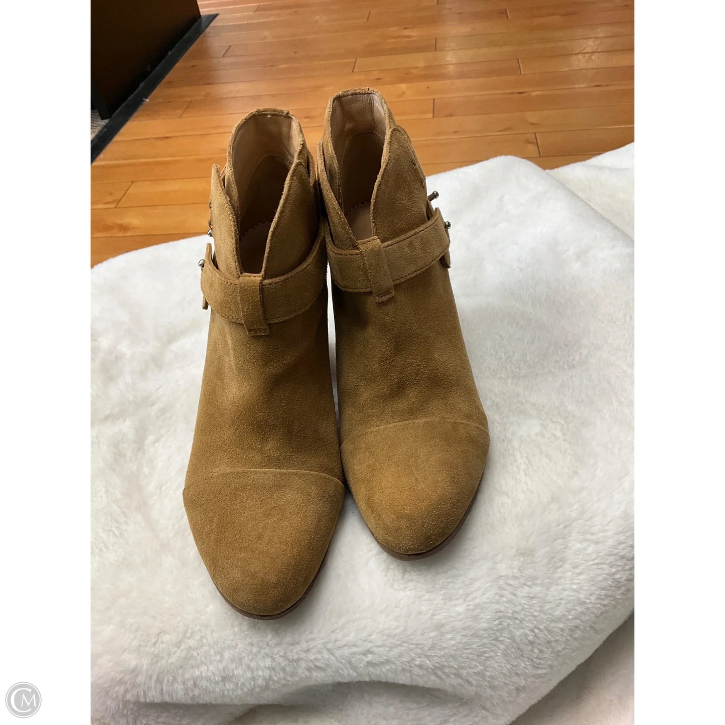 Boots Ankle Heels By Rag And Bone In Tan, Size: 8