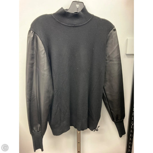 Top Long Sleeve By Cmc In Black, Size: S