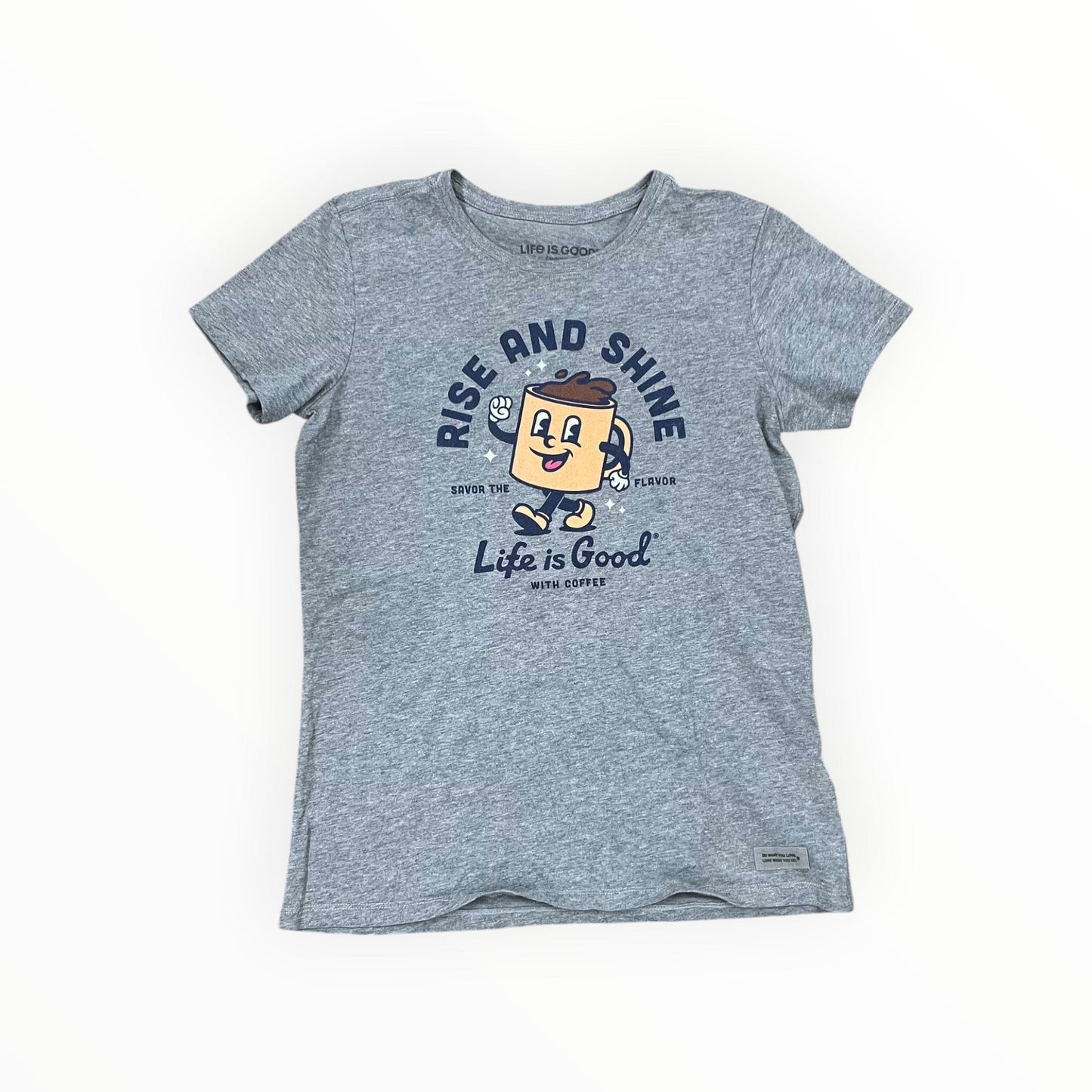 Top Ss By Life Is Good In Grey, Size:M
