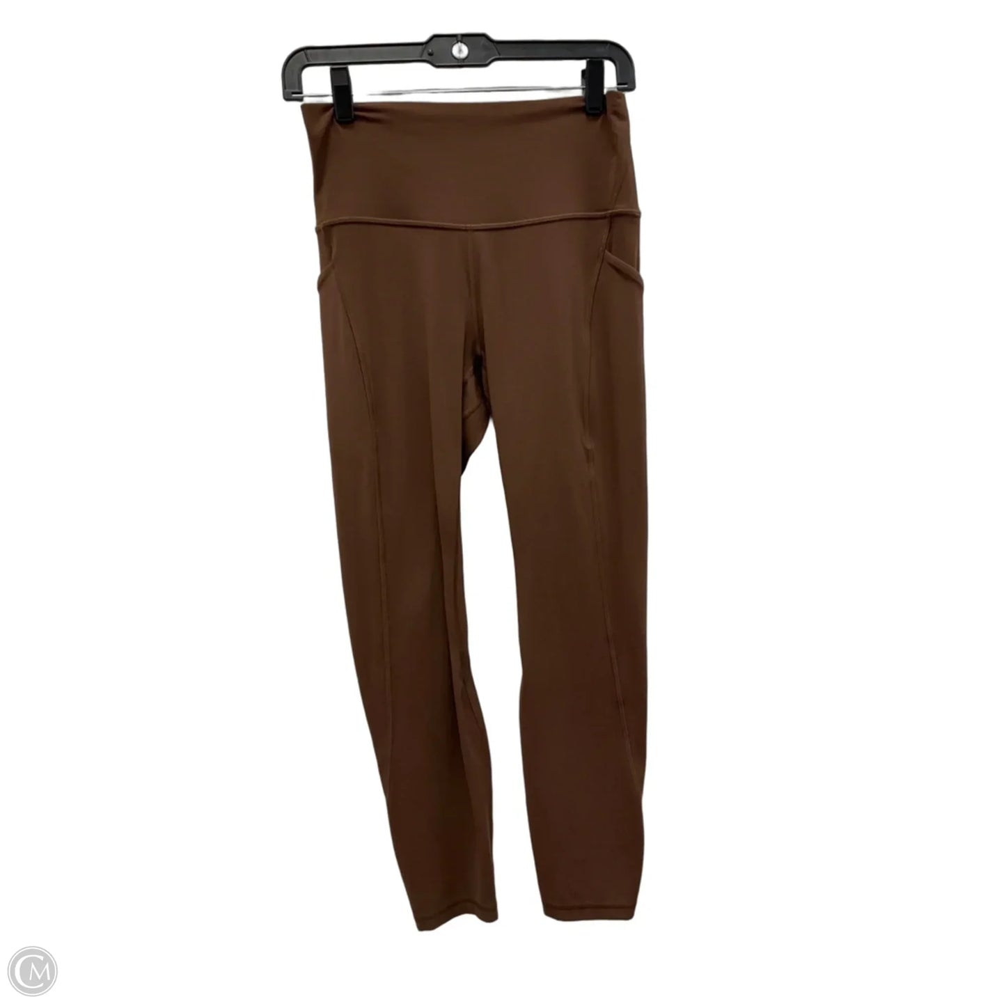 Athletic Leggings By Lululemon In Brown, Size: M
