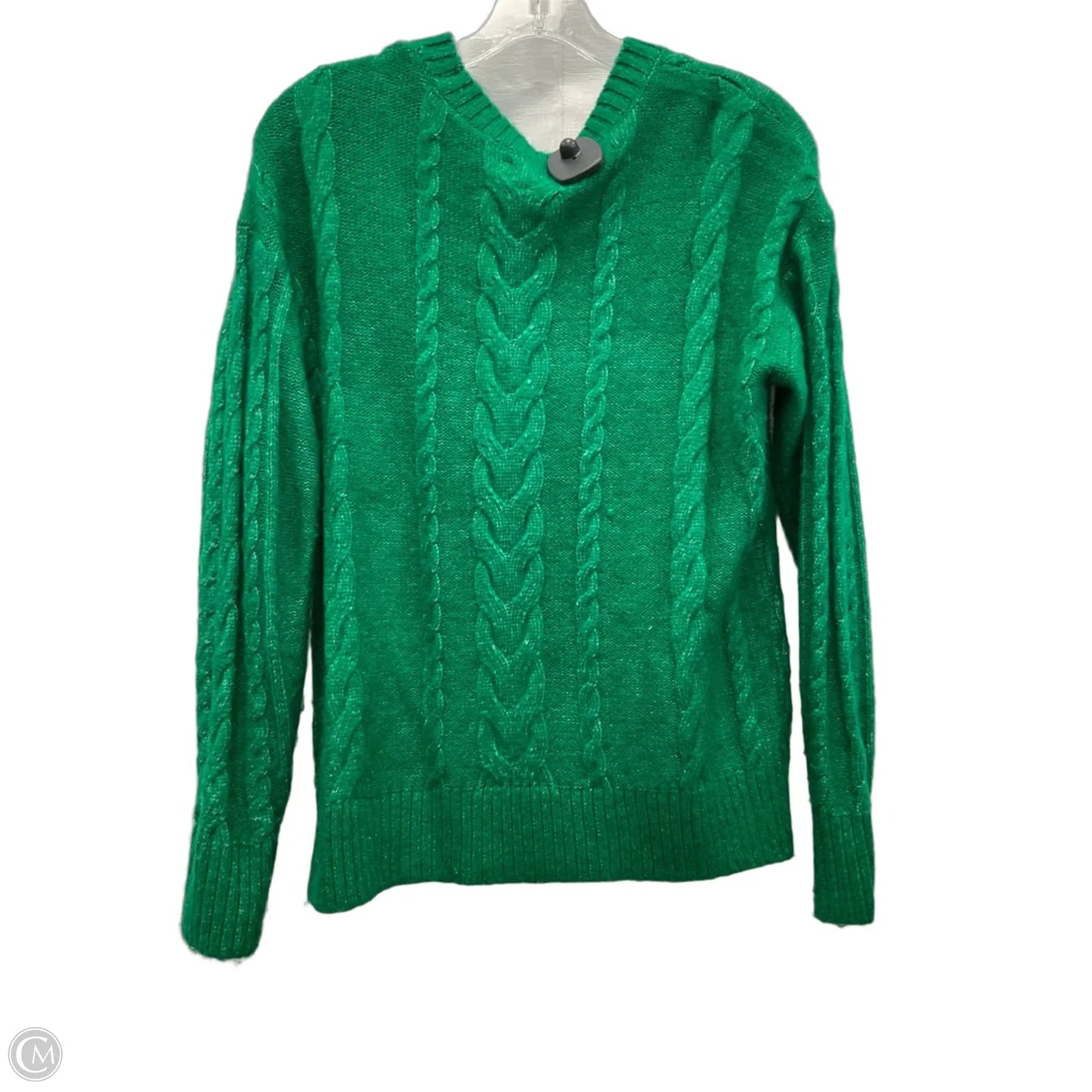 Sweater By Talbots In Green, Size: M