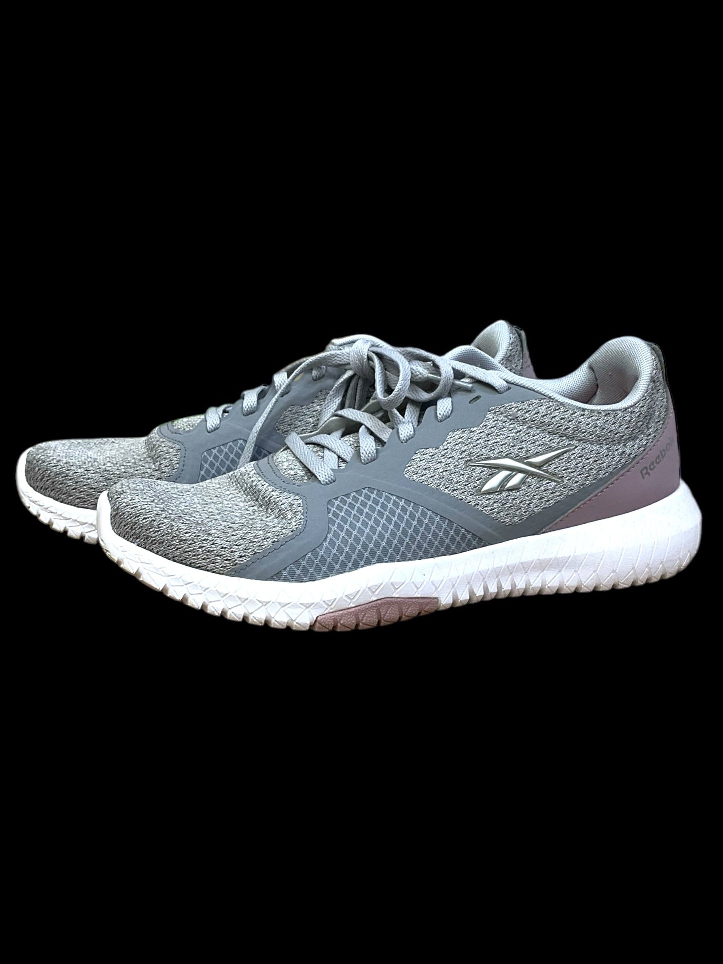 Shoes Athletic By Reebok In Grey, Size: 8