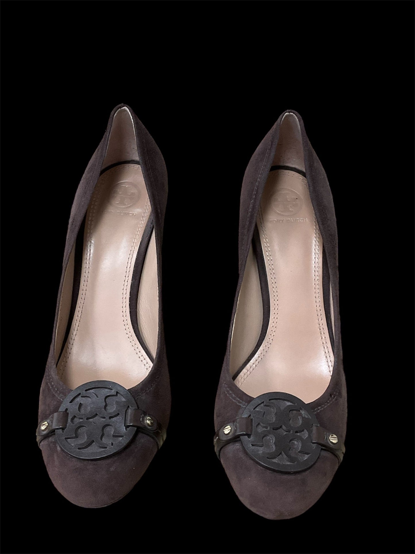 Shoes Heels Block By Tory Burch In Brown, Size: 9.5