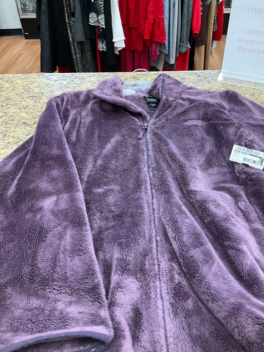 Jacket Fleece By The North Face In Purple, Size: Xl