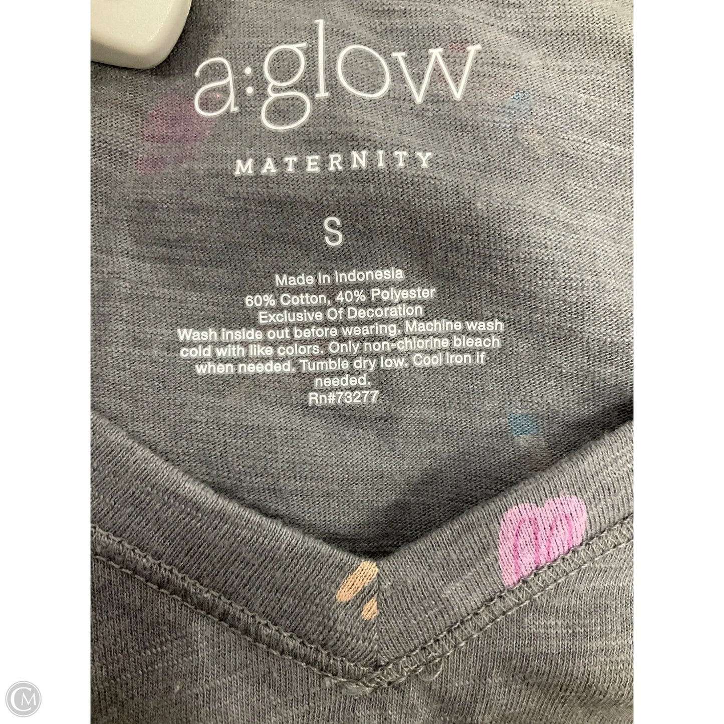 Mat Top Short Sleeve By A Glow, Size: S