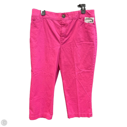 Capris By Christopher And Banks In Pink, Size: 10