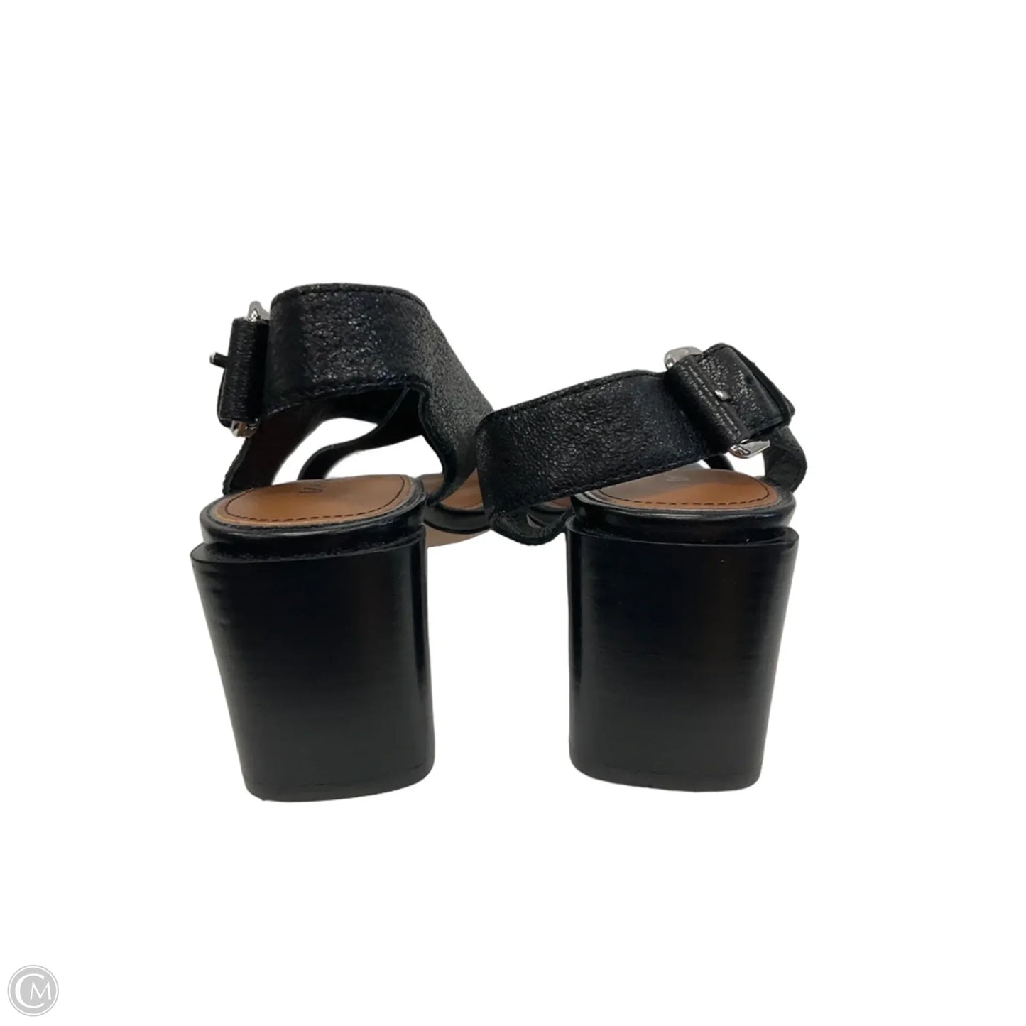 Sandals Heels Wedge By Donald Pliner In Black, Size: 8