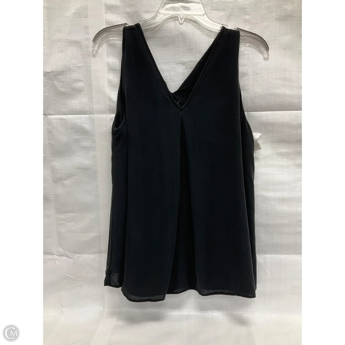 Top Sleeveless By Theory In Black, Size: L