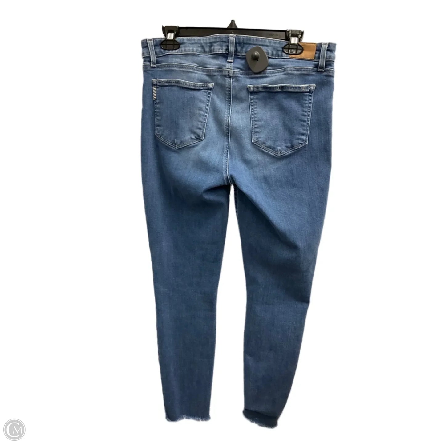 Jeans Skinny By Paige In Blue Denim, Size: 16