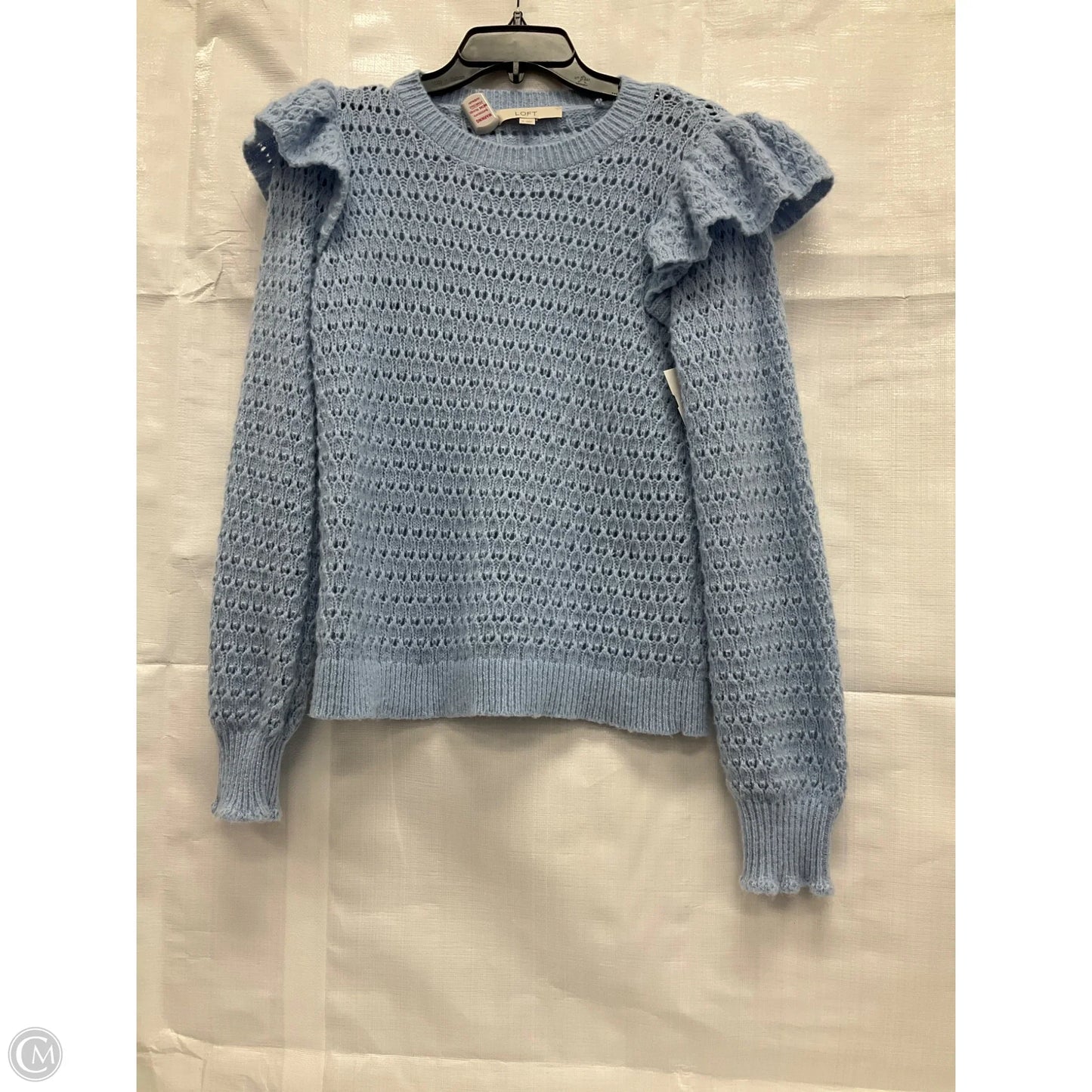 Sweater By Loft In Blue, Size: M