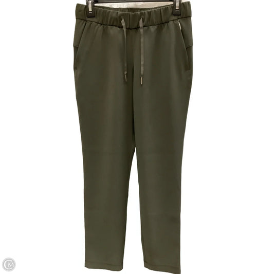 Athletic Pants By Lululemon In Green, Size: 4