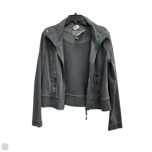Jacket Moto By Marrakech In Grey, Size: L