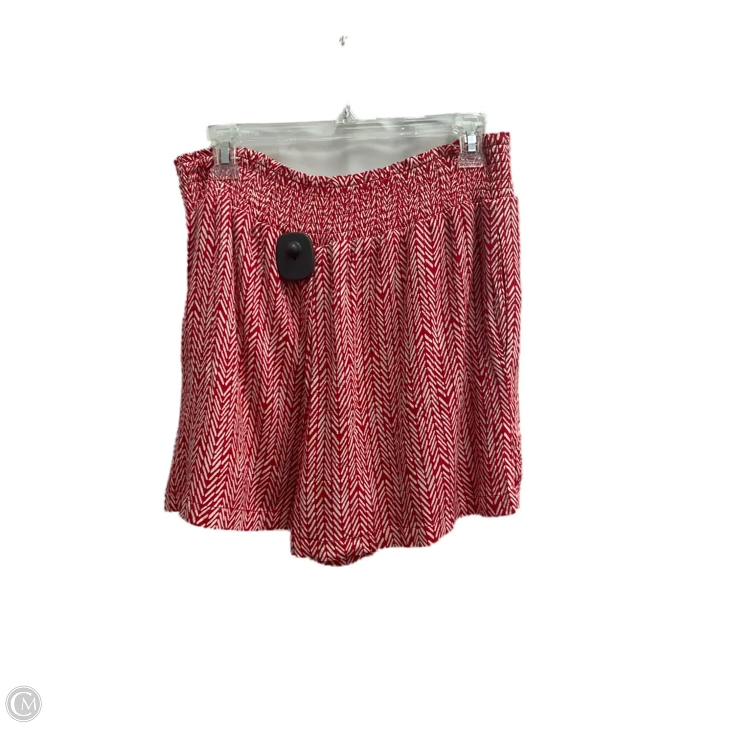 Shorts By Knox Rose In Red & White, Size: M