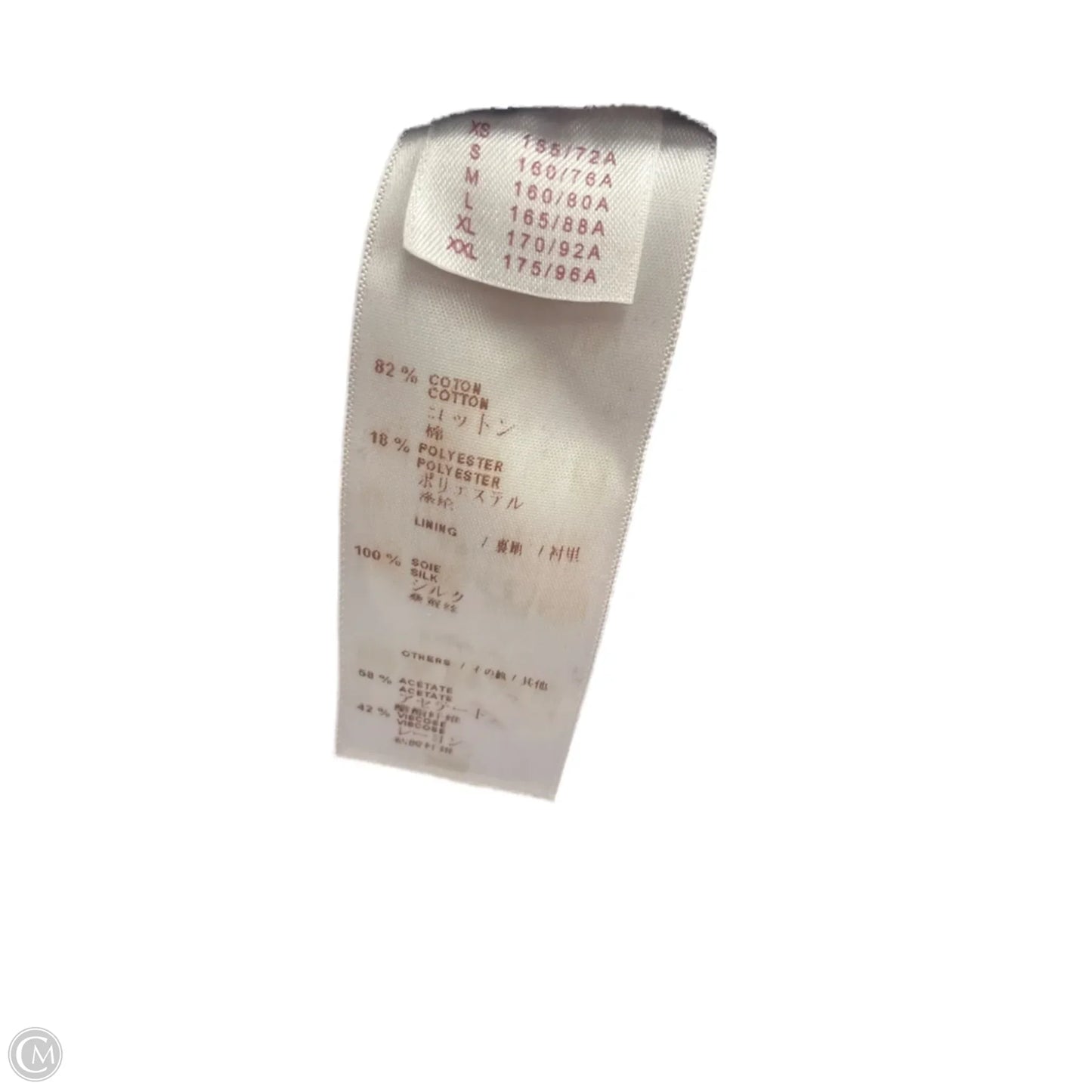 Top Short Sleeve Luxury Designer By Louis Vuitton In Blue & Cream, Size: L