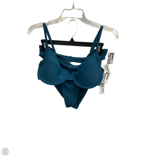 Swimsuit 2pc By Old Navy In Teal, Size: L