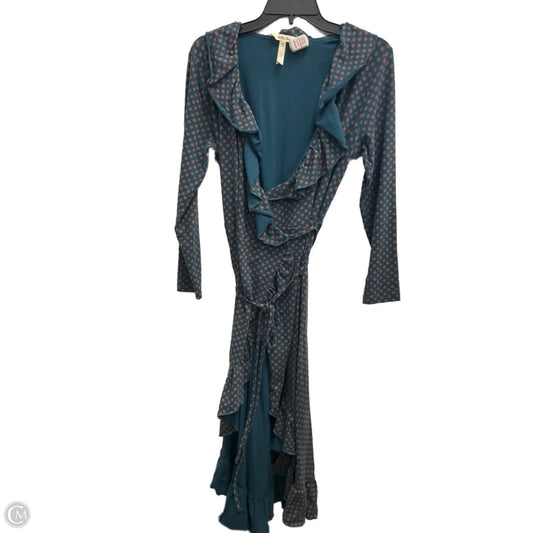 Dress Casual Midi By Matilda Jane In Teal, Size: M