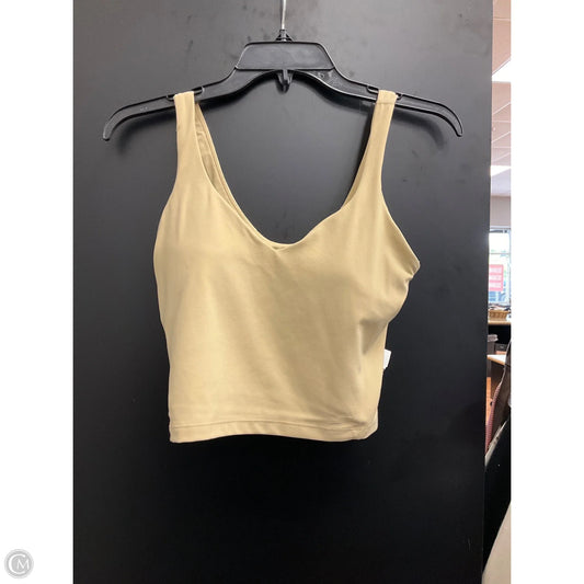 Athletic Bra By Lululemon In Cream, Size: 8