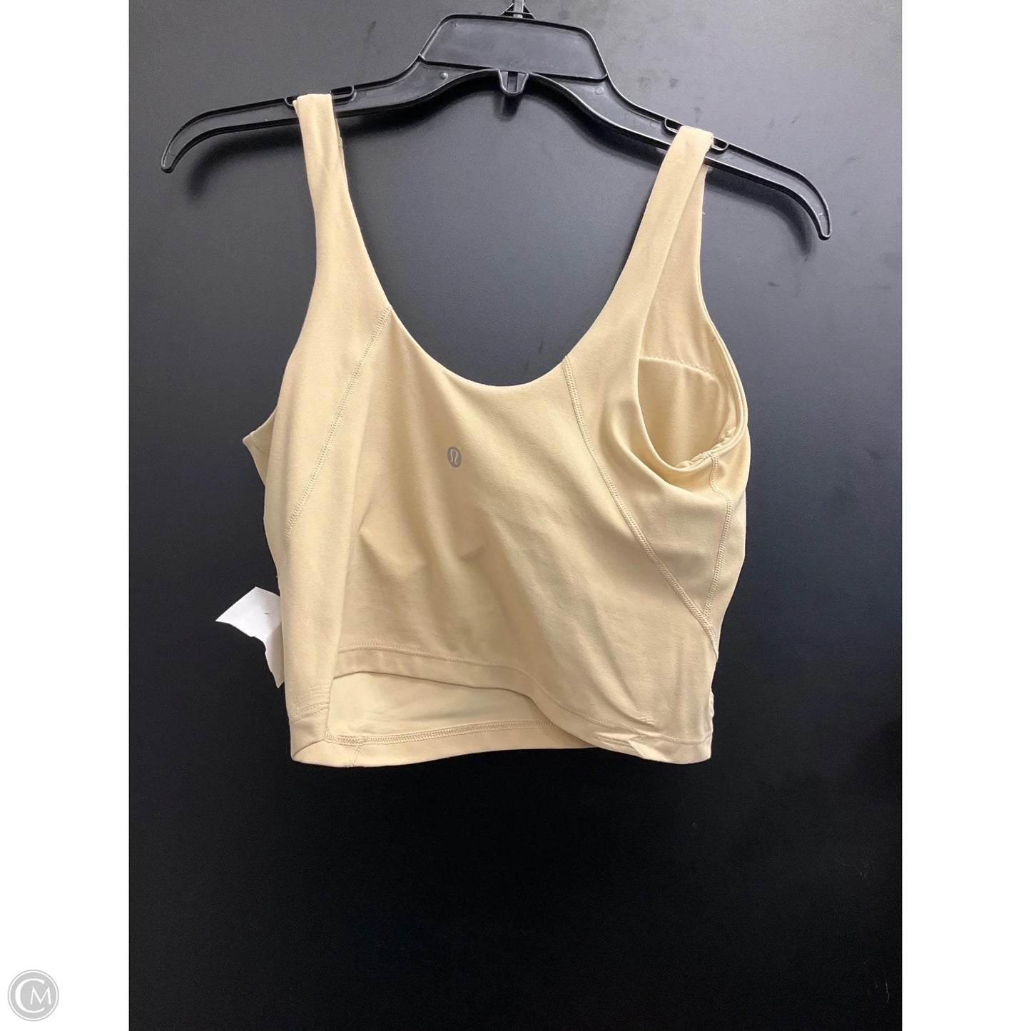 Athletic Bra By Lululemon In Cream, Size: 8