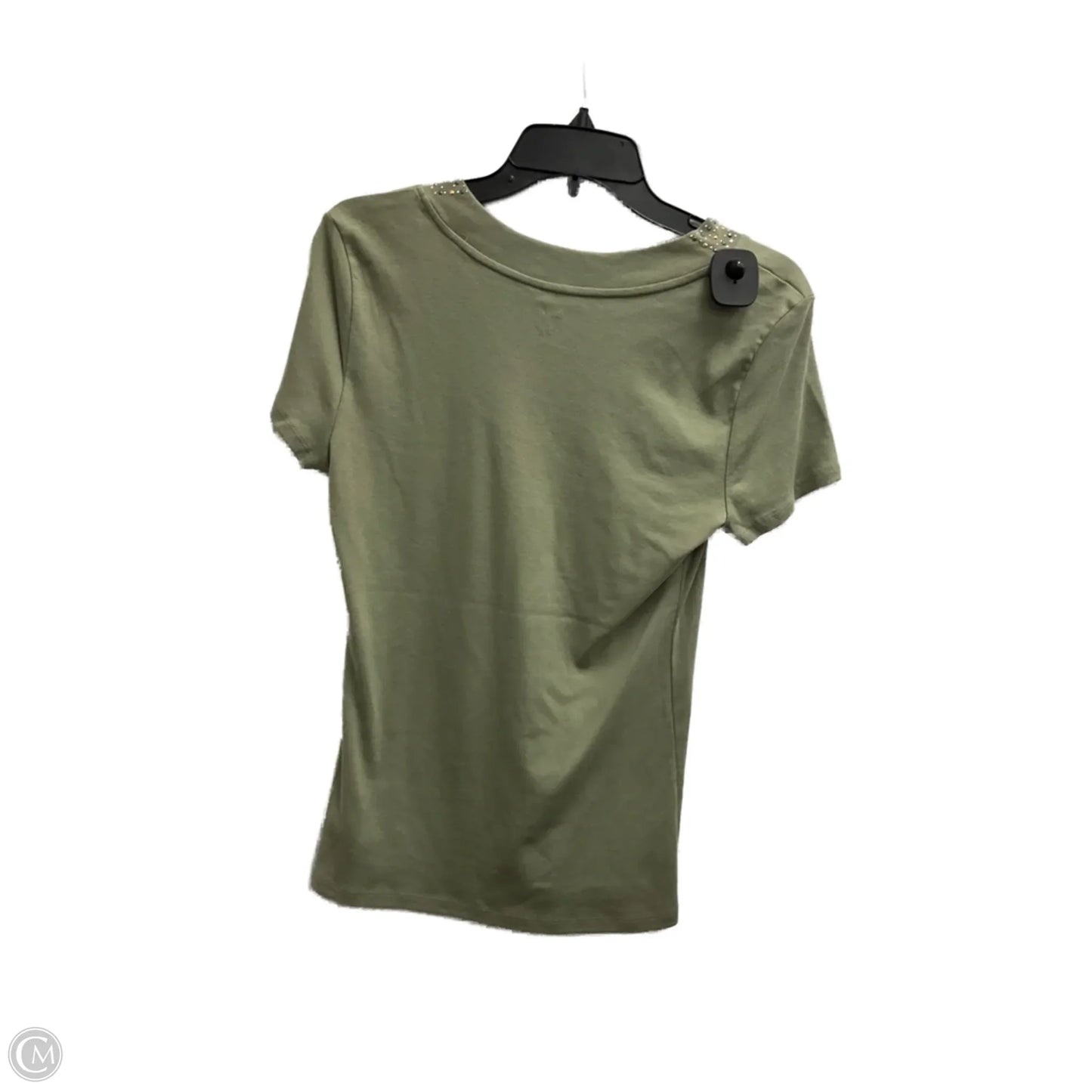 Top Short Sleeve By Style And Company In Green, Size: M