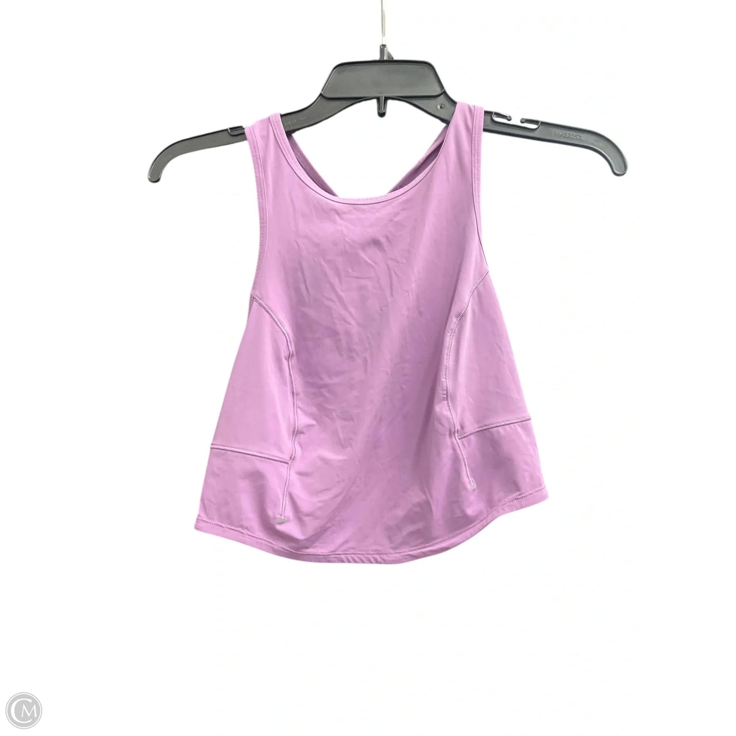 Athletic Tank Top By Lululemon In Purple, Size: 8