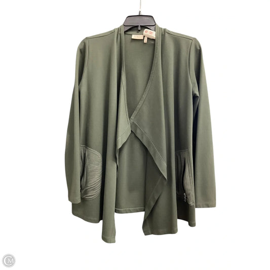 Cardigan By Logo In Green, Size: S
