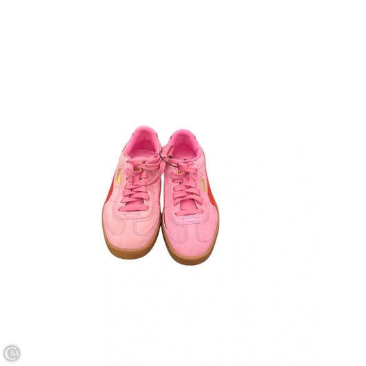 Shoes Sneakers By Puma In Pink & Red, Size: 6