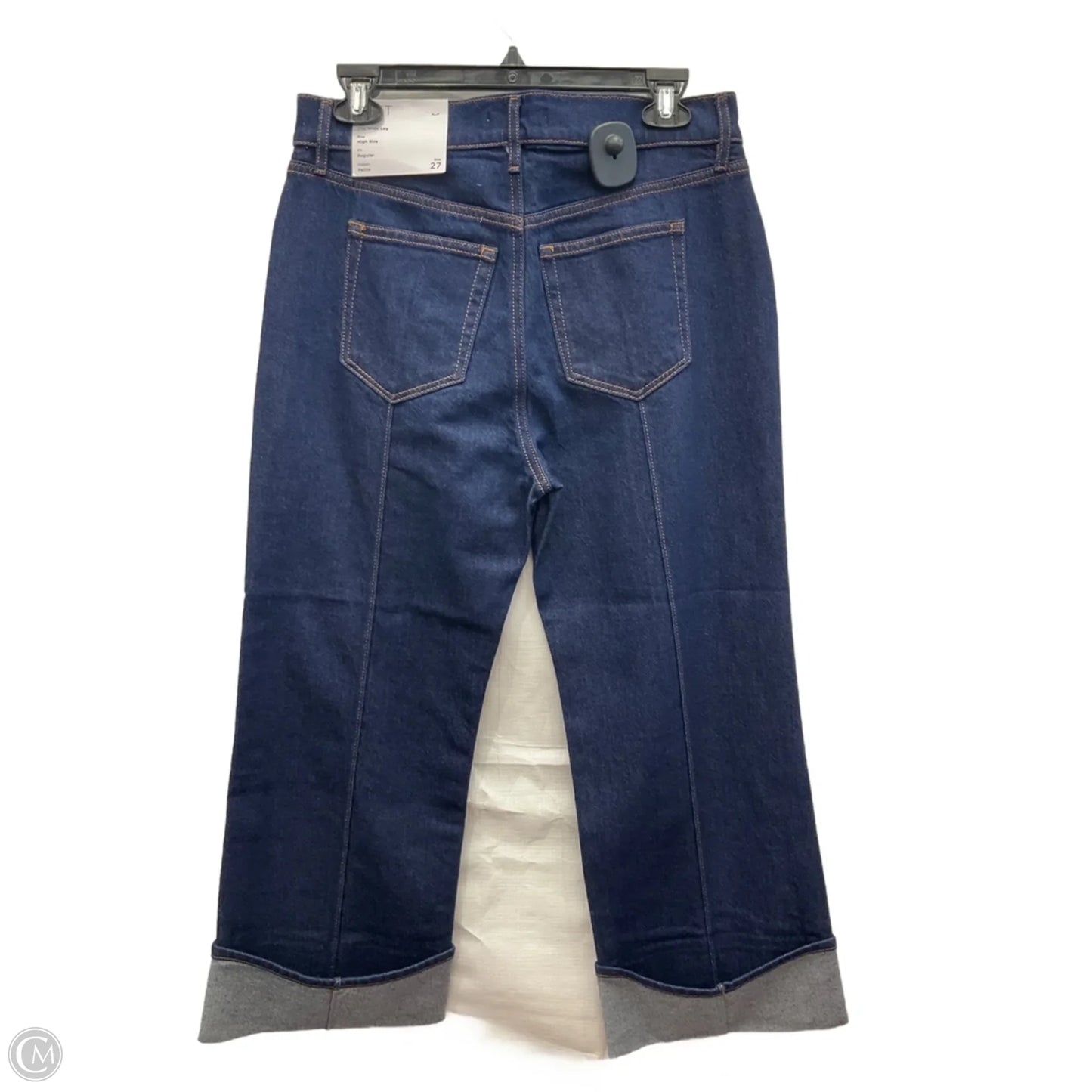 Jeans Wide Leg By Loft In Blue Denim, Size: 4p