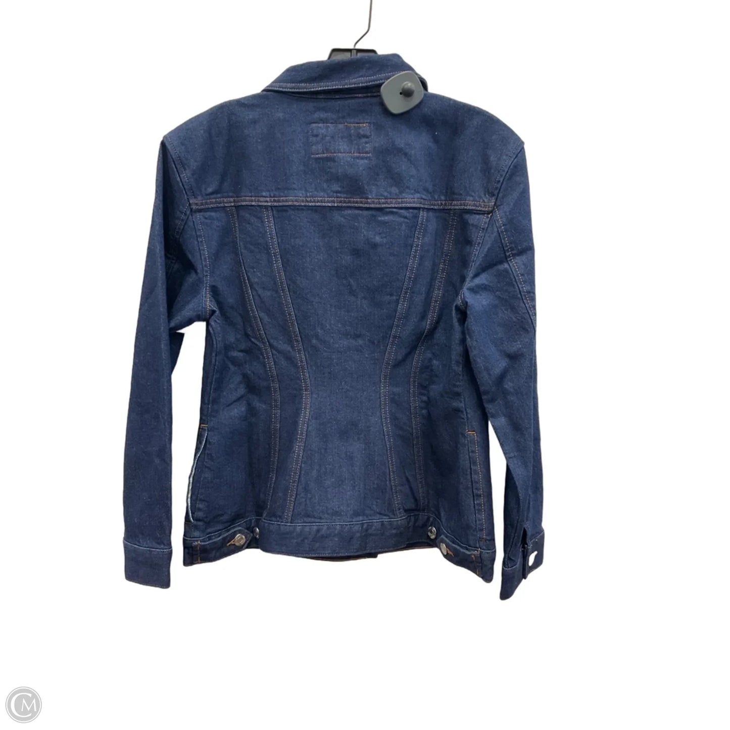 Jacket Denim By Loft In Blue Denim, Size: M