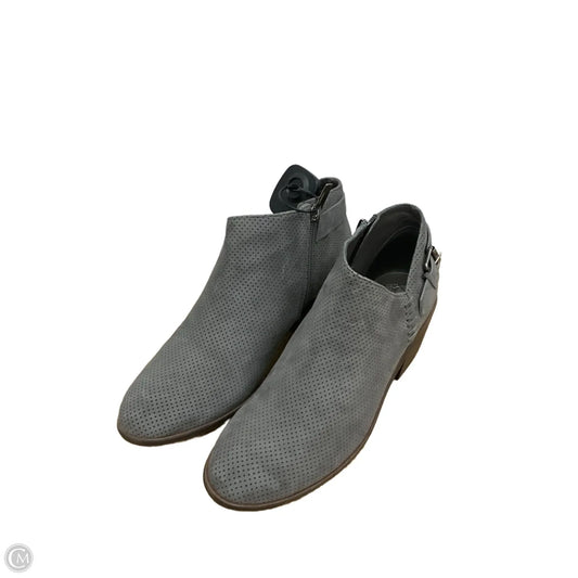 Boots Ankle Heels By Vince Camuto In Grey, Size: 8.5