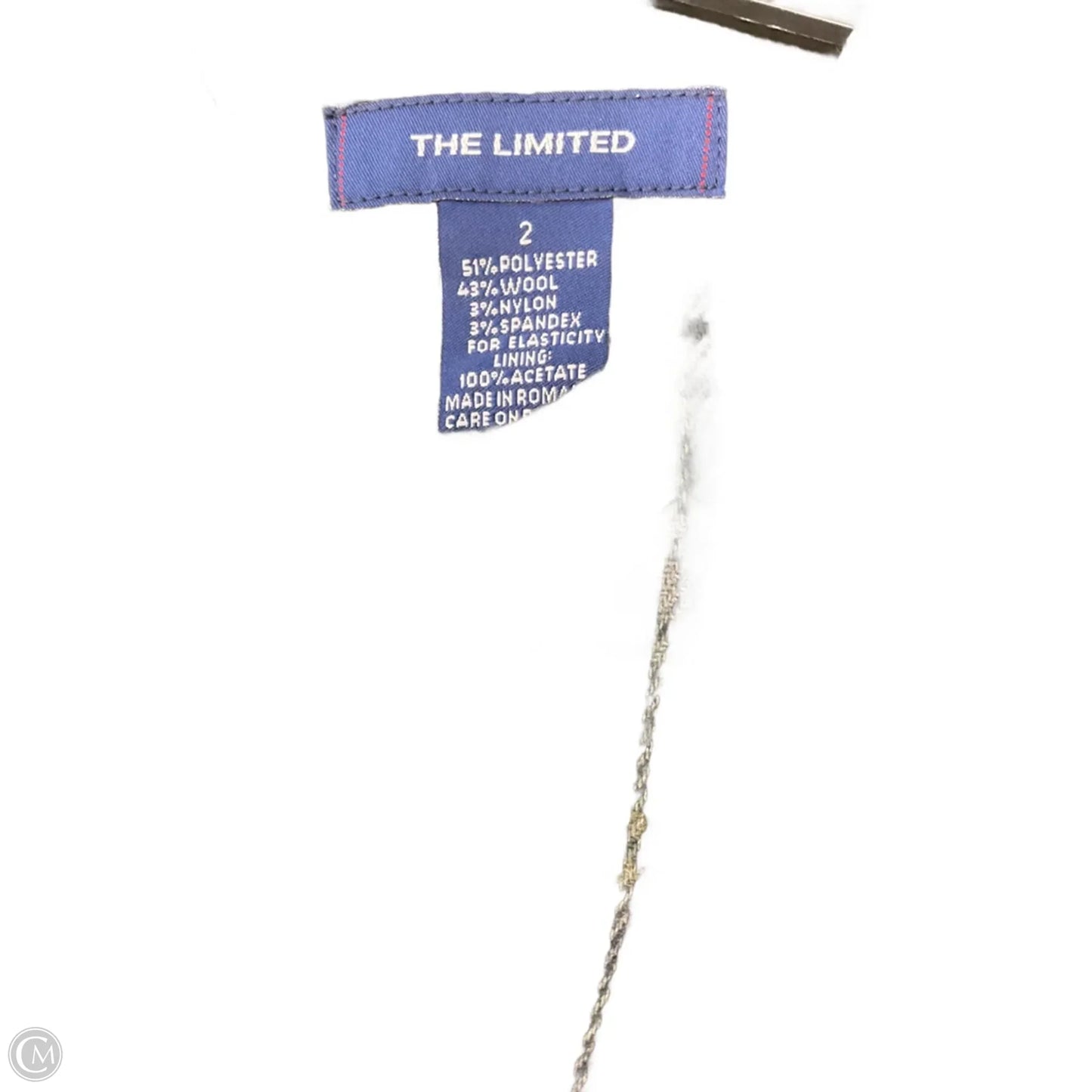 Dress Casual Short By Limited In Plaid Pattern, Size: Xs