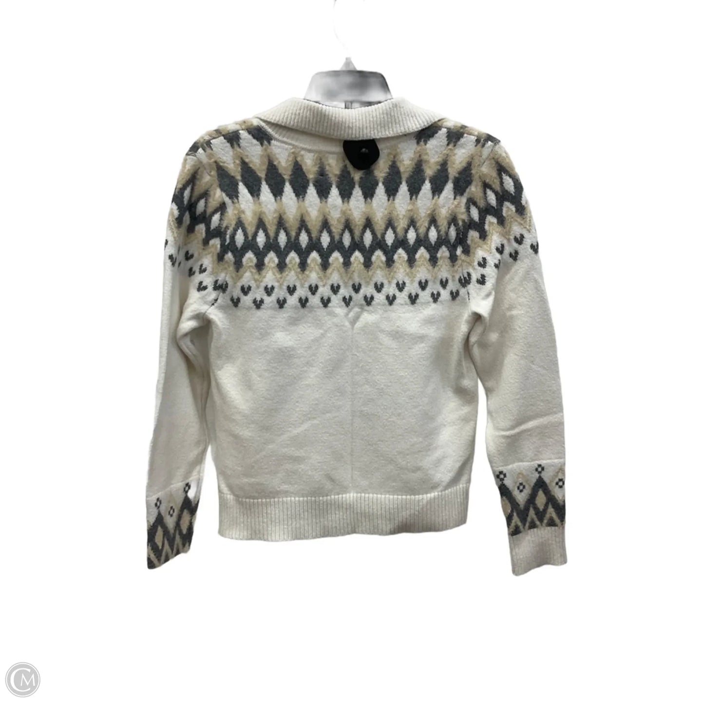 Sweater By Loft In Cream, Size: S