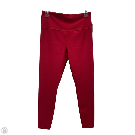 Athletic Leggings By Athleta In Red, Size: M
