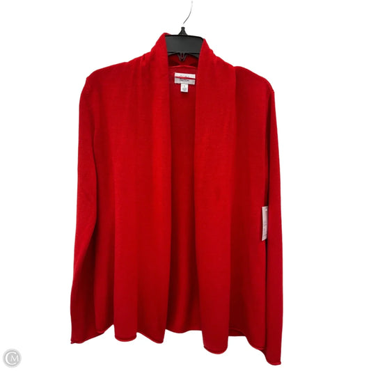 Cardigan By Croft And Barrow In Orange, Size: S