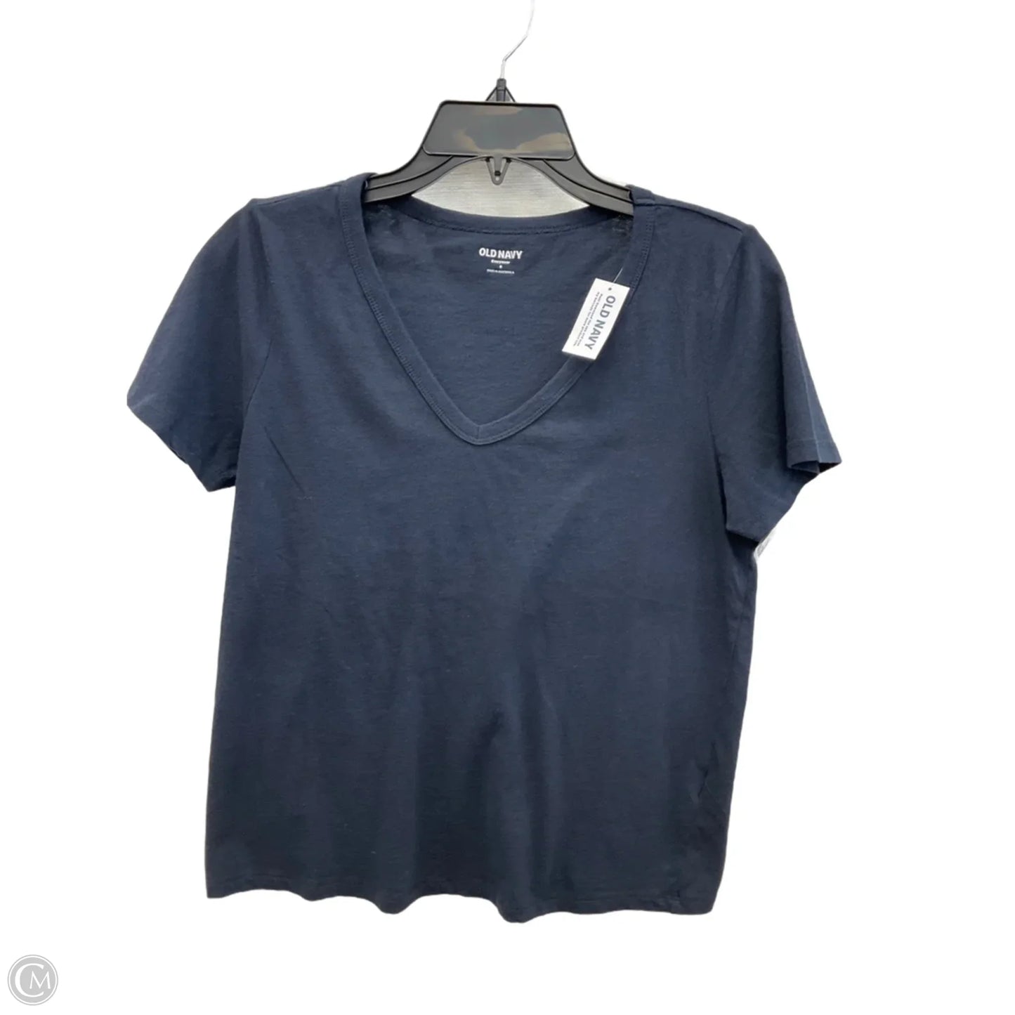 Top Short Sleeve Basic By Old Navy In Blue, Size: S