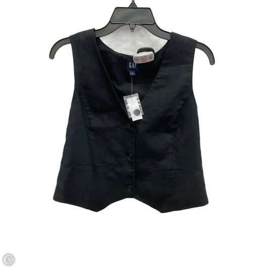 Vest Other By Gap In Black, Size: S