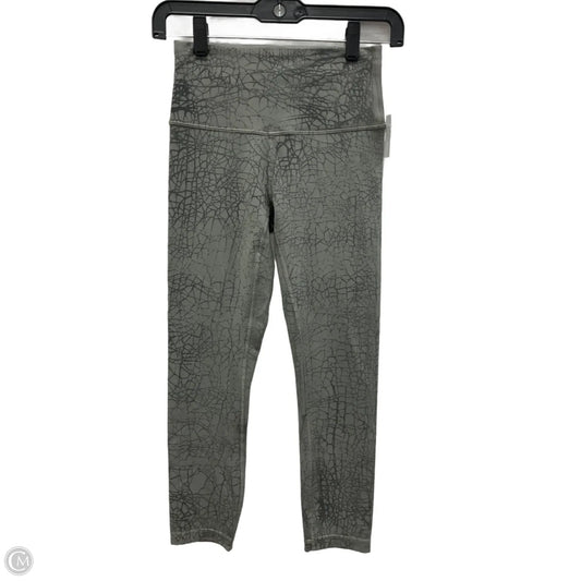 Athletic Leggings By Lululemon In Green, Size: 4