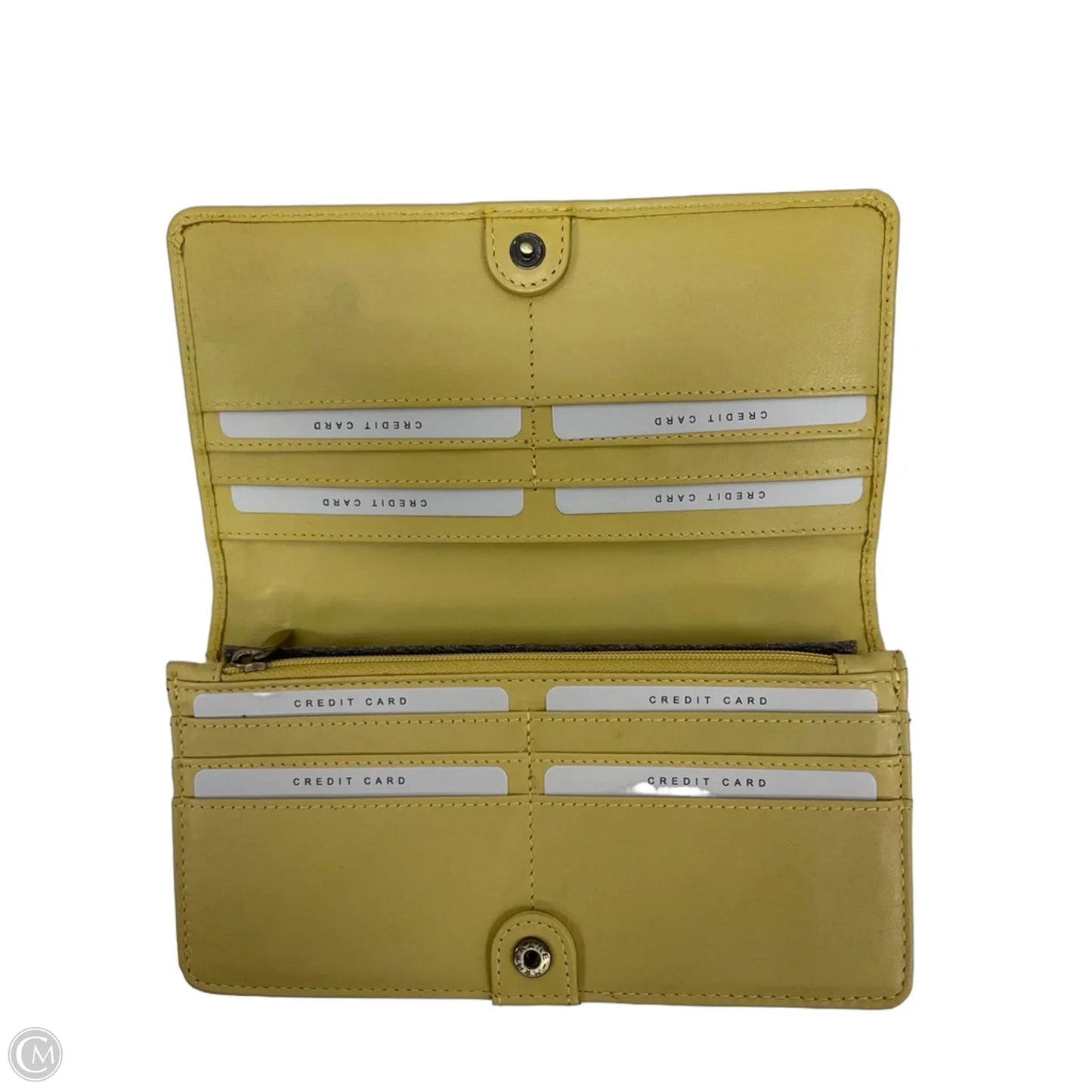 Wallet Leather By Clothes Mentor, Size: Large
