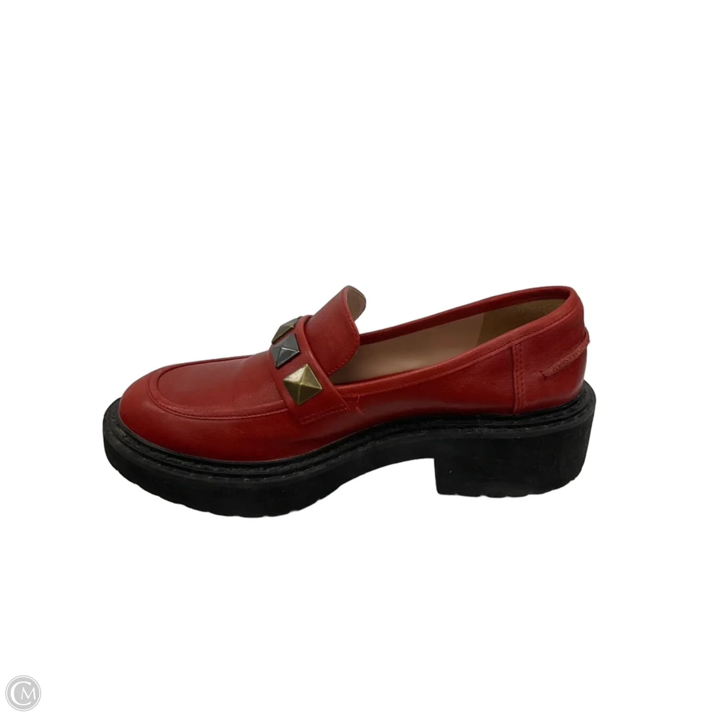Shoes Heels Block By Linea Paolo In Red, Size: 7