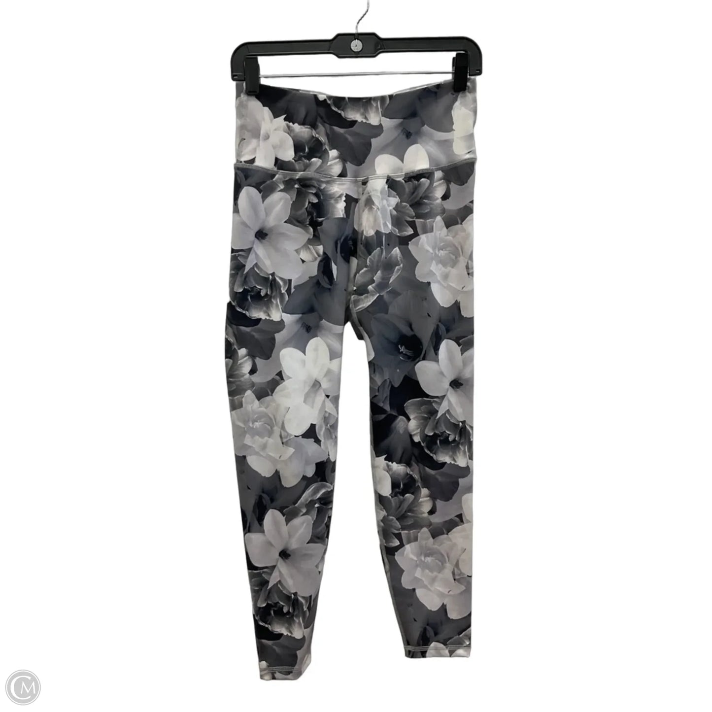 Athletic Leggings By Old Navy In Black & White, Size: M