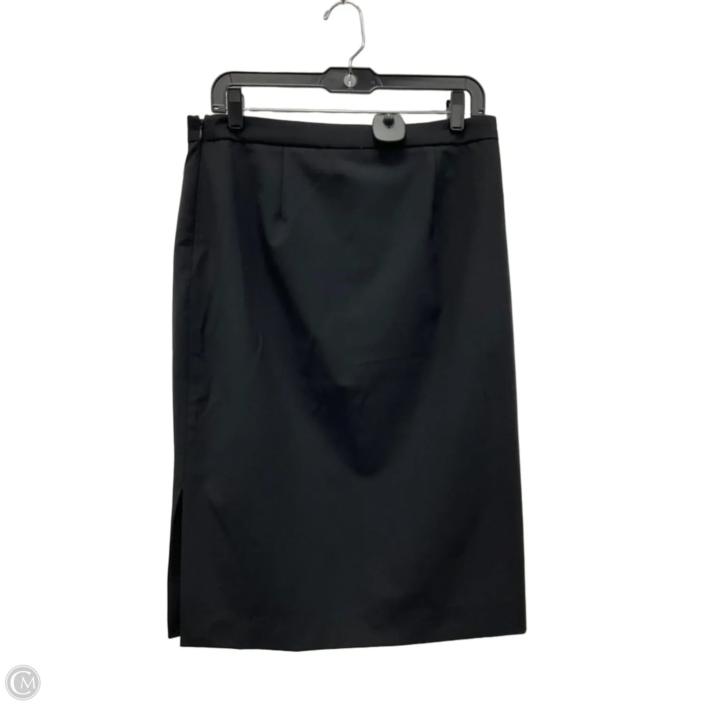 Skirt Midi By Banana Republic In Black, Size: 8