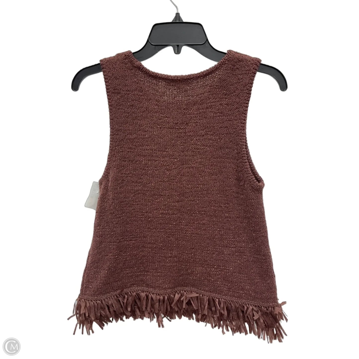 Top Sleeveless By Ann Taylor In Brown, Size: M