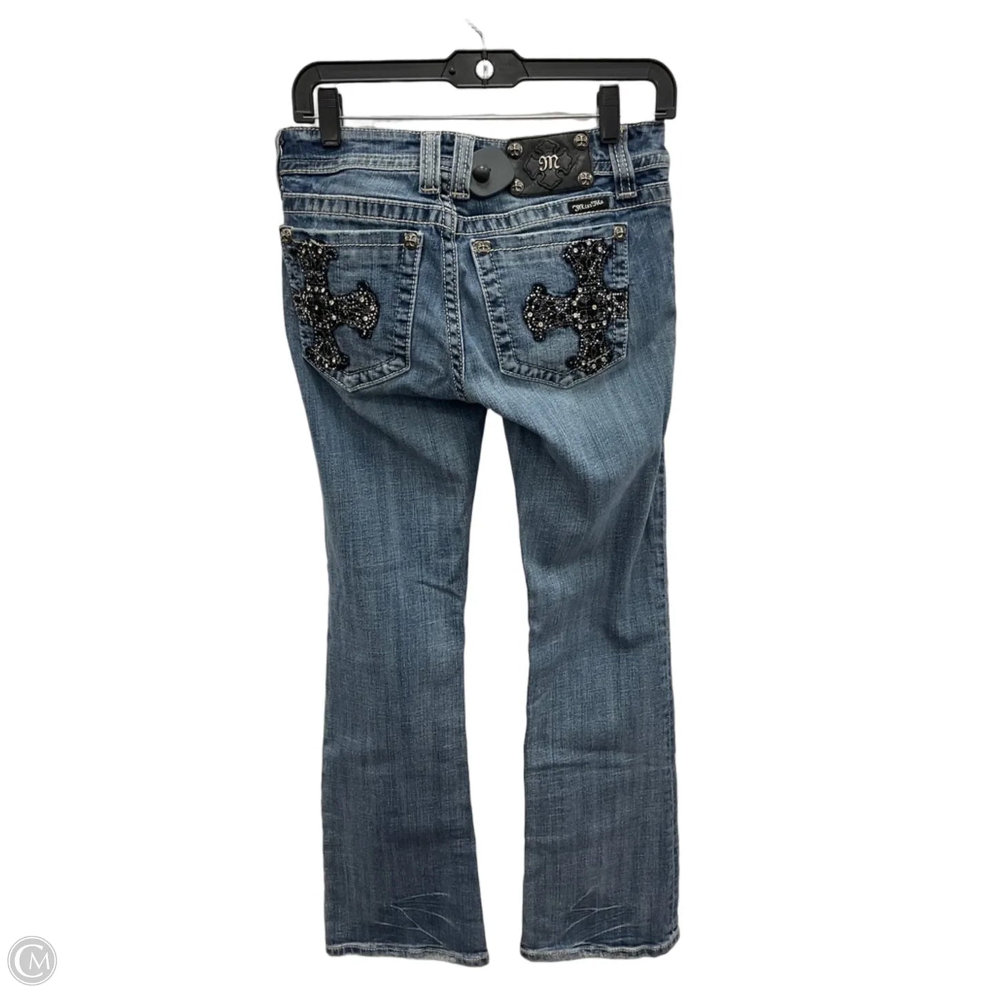 Jeans Boot Cut By Miss Me In Blue Denim, Size: 6