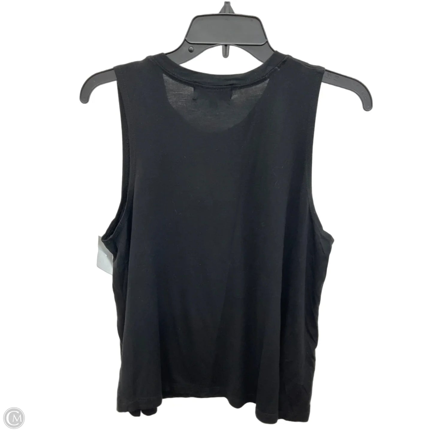 Top Sleeveless By Clothes Mentor In Black, Size: L