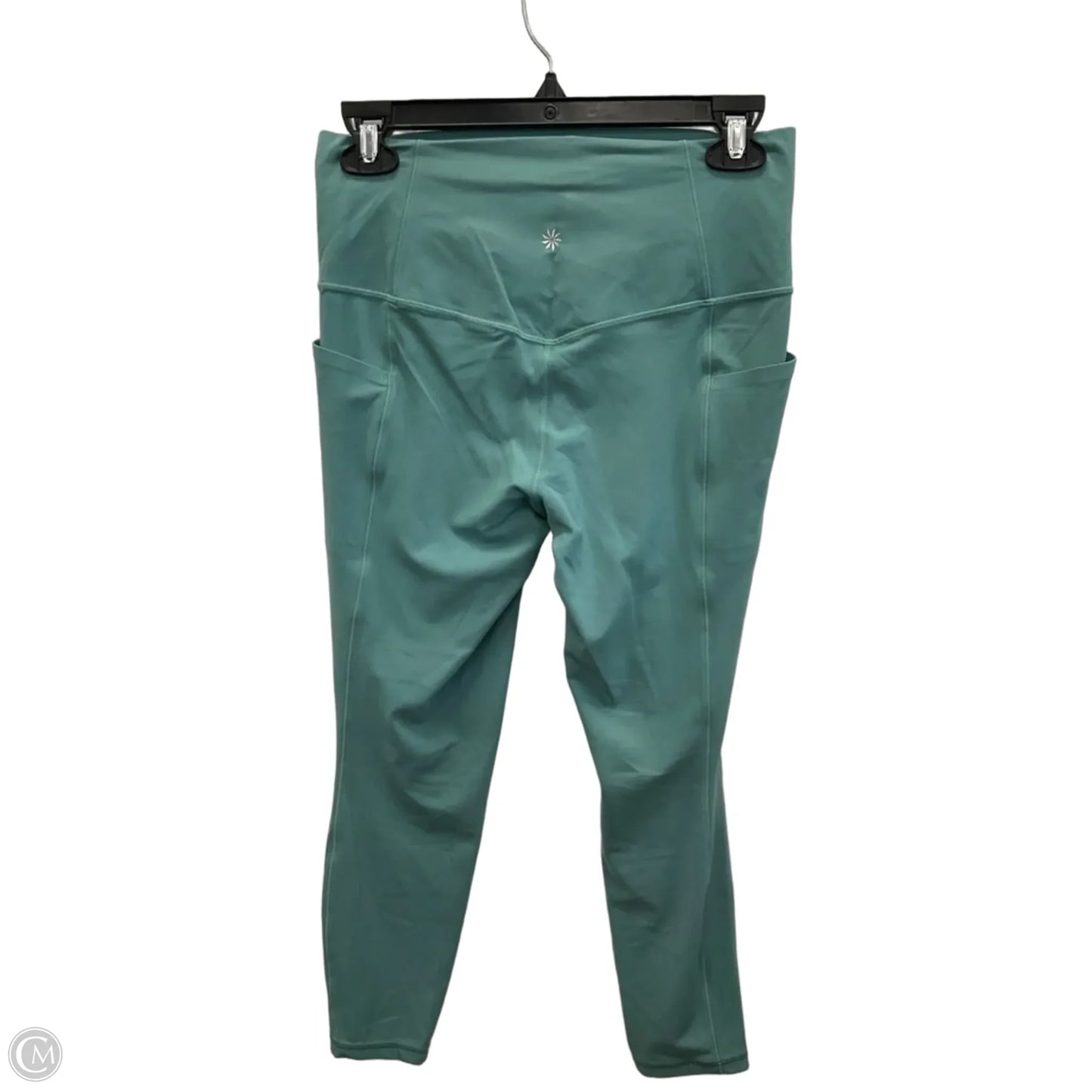 Athletic Leggings By Athleta In Green, Size: M
